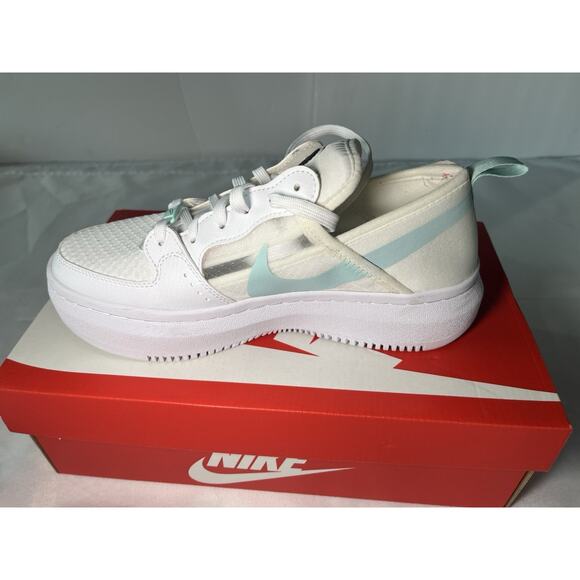Nike Court Vision Alta TXT White Light Dew Women’s Size 8.5 CW6536-100 w/ Box - Picture 8 of 10